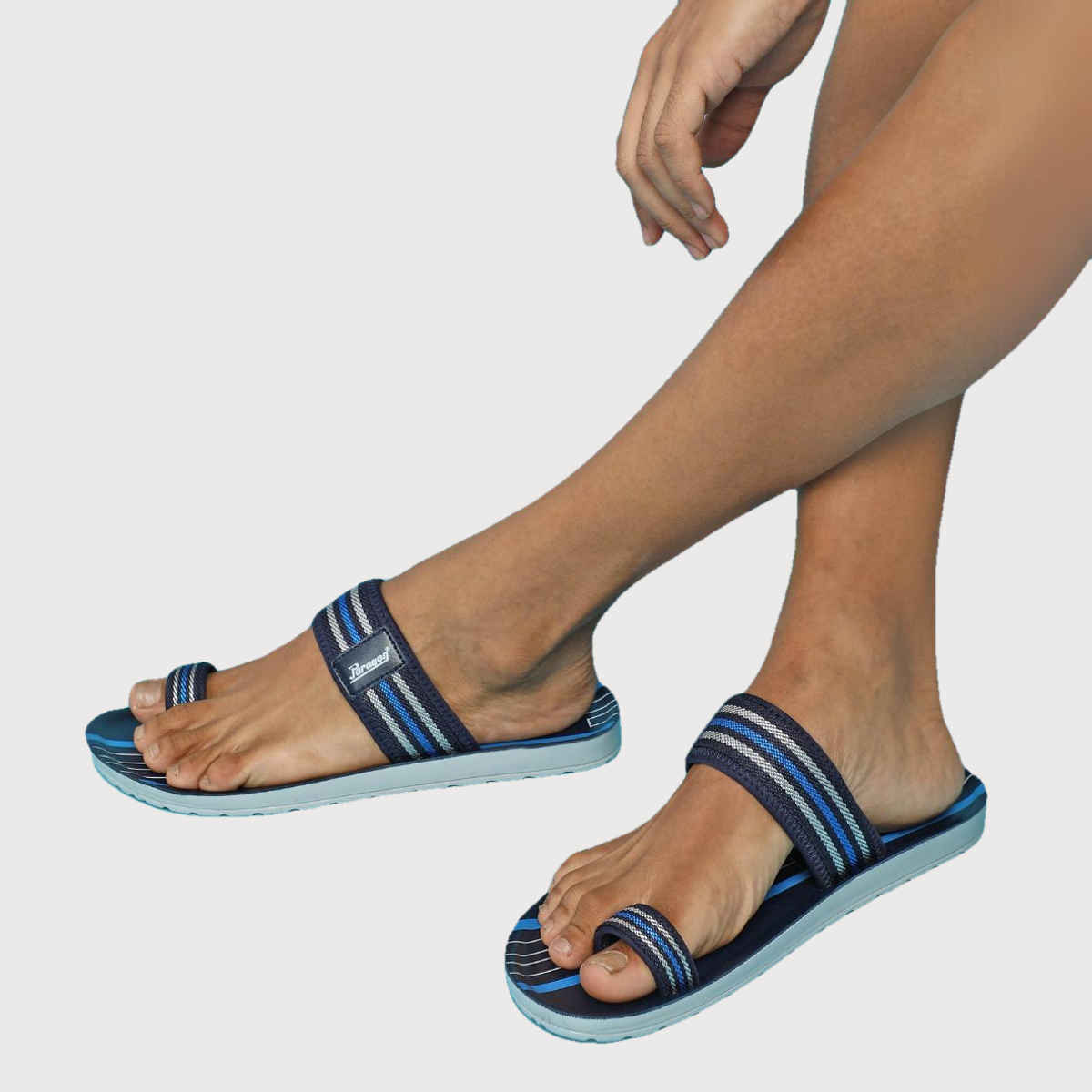 Paragon Men's Blue Pu Slippers PUK2226G UK 9