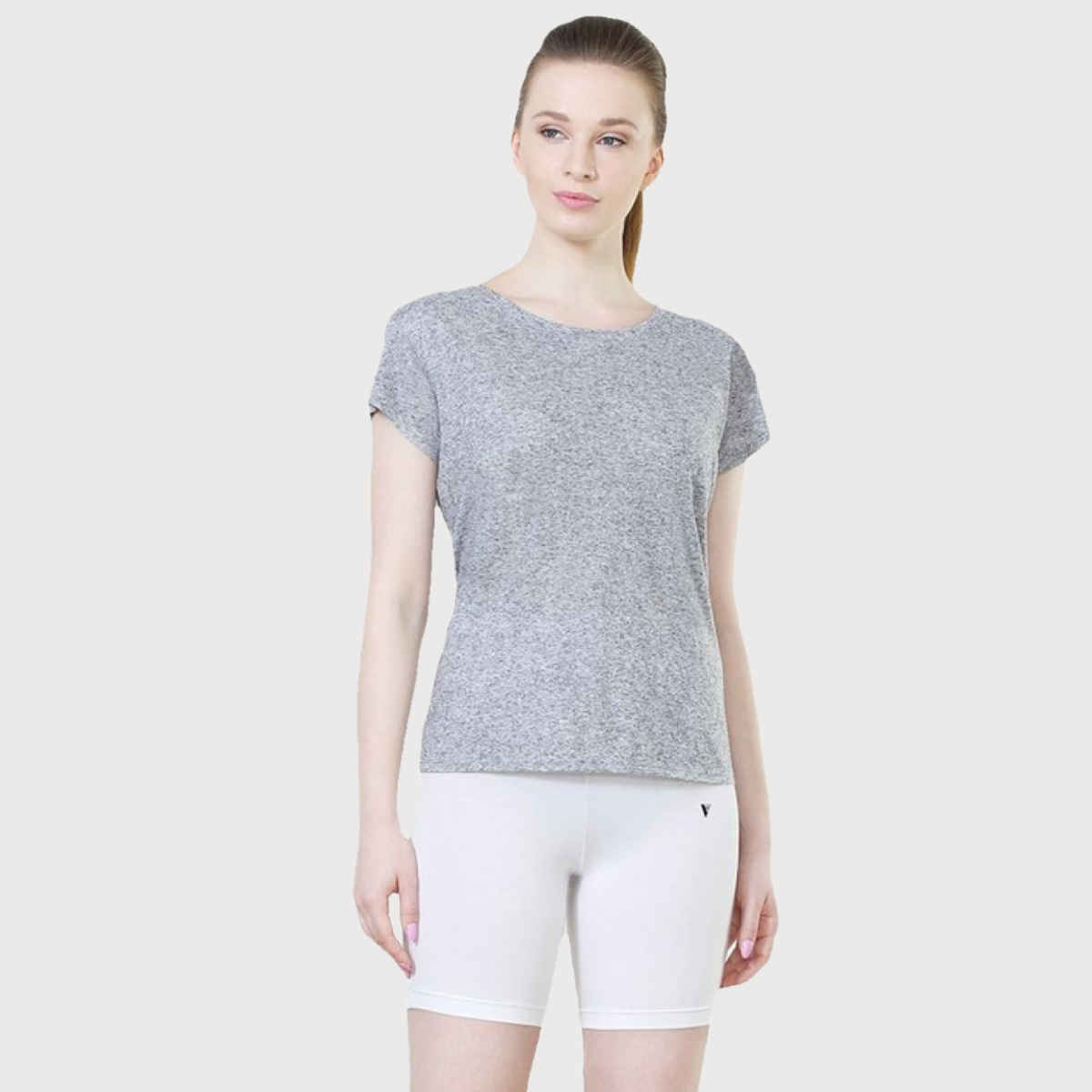 Van Heusen Women White Solid No Marks Waistband Ultra Soft Undershorts |M