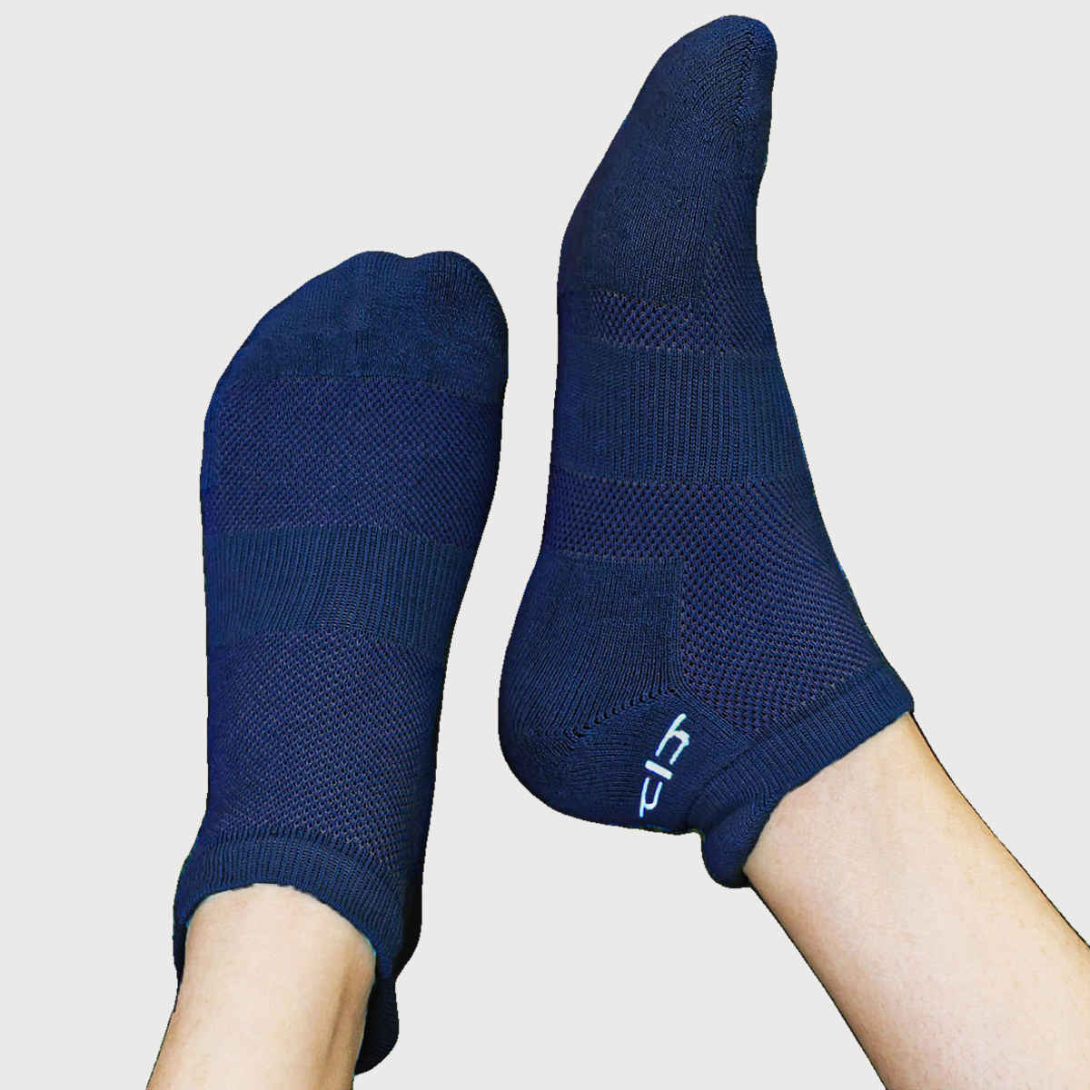 Heelium Men's Solid Bamboo Ankle Socks | Assorted - UK 7 - 11