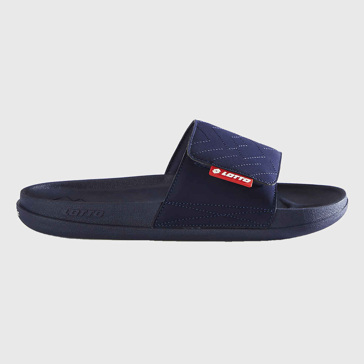Lotto Men's Sliders Enduro TX | Peacoat and Red - UK 7