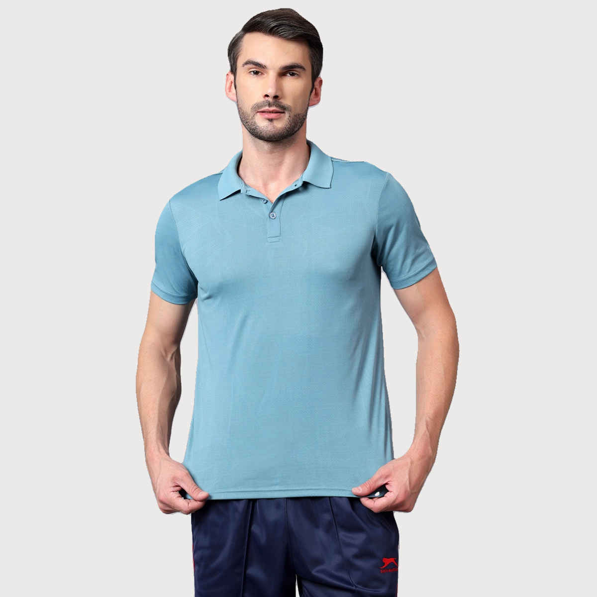 Shiv Naresh Men's T-Shirt | SNSPOLO24 | Blue - M