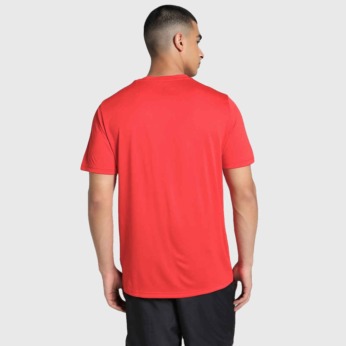 Puma Men's ESS Active Logo T-shirt | Red | S