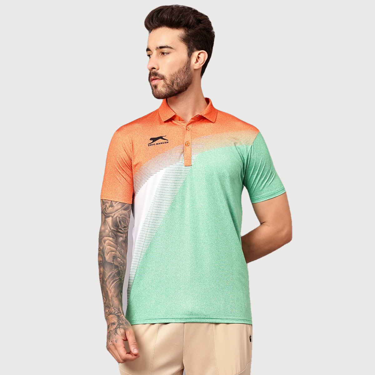 Shiv Naresh Men's T-Shirt | 879A | Multicolor - S