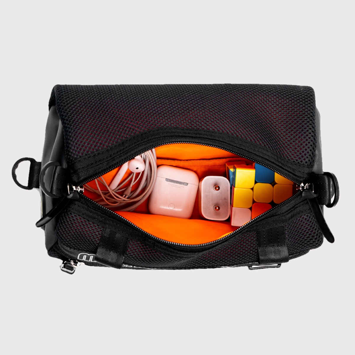 MONKEY TROOPERS Webster Sling Bag, Unisex Crossbody, Water Resistant, Lightweight & Tough | Navy