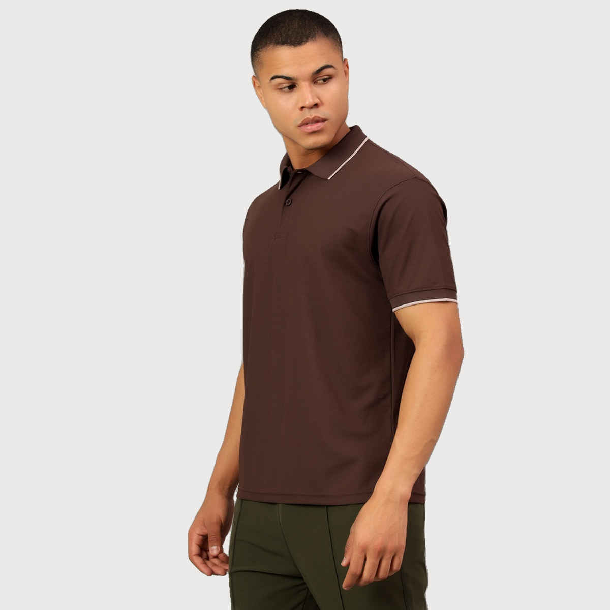Shiv Naresh Men's T-Shirt | SNPL24 | Brown - XL