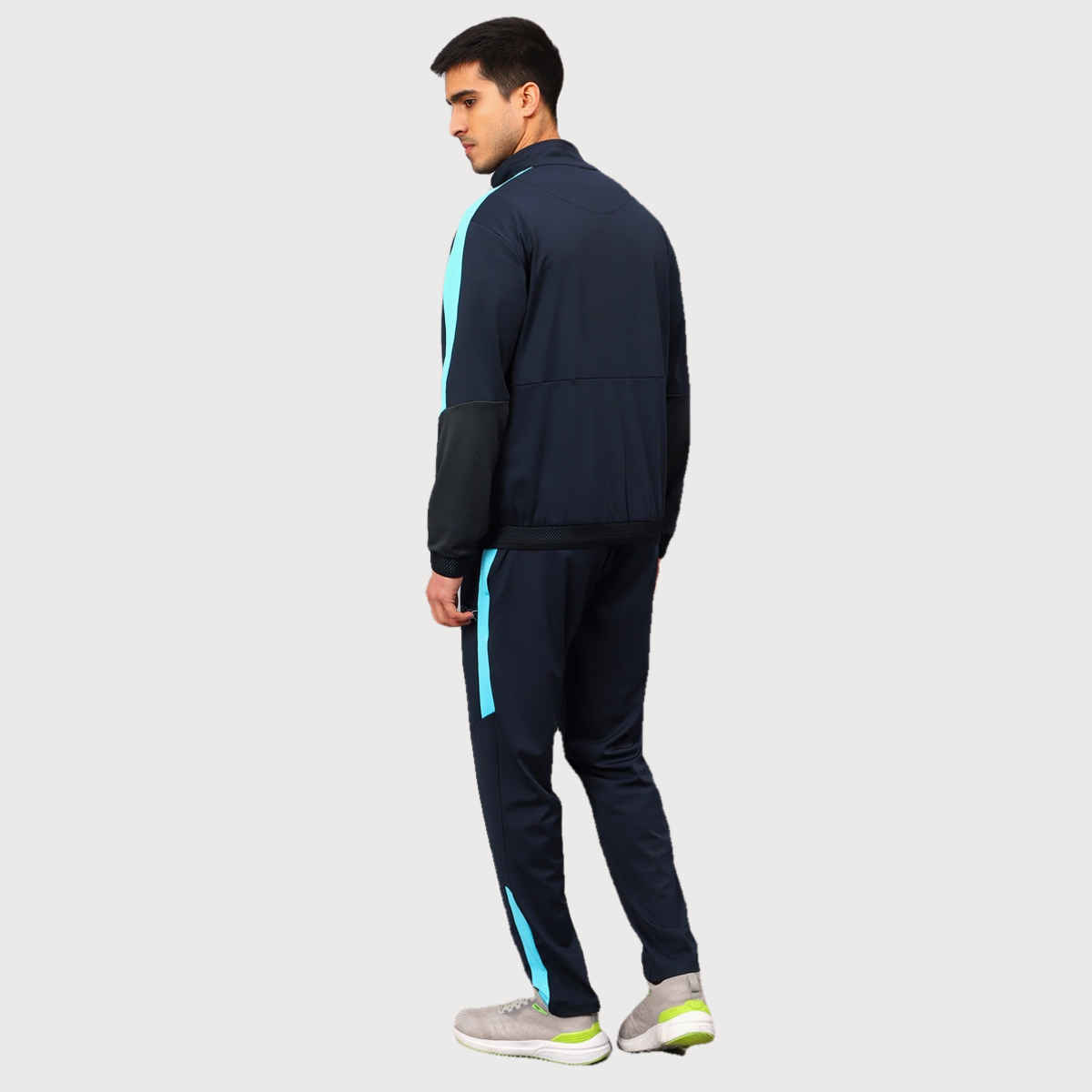 Shiv Naresh Unisex Tracksuit | SNTSW104M | Navy - L