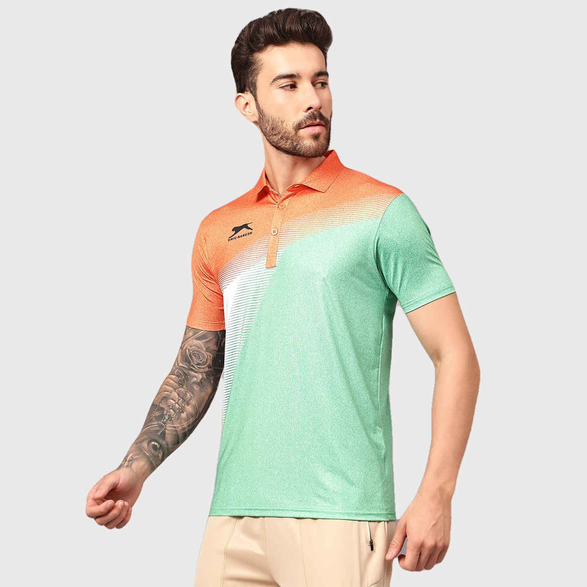 Shiv Naresh Men's T-Shirt | 879A | Multicolor - S