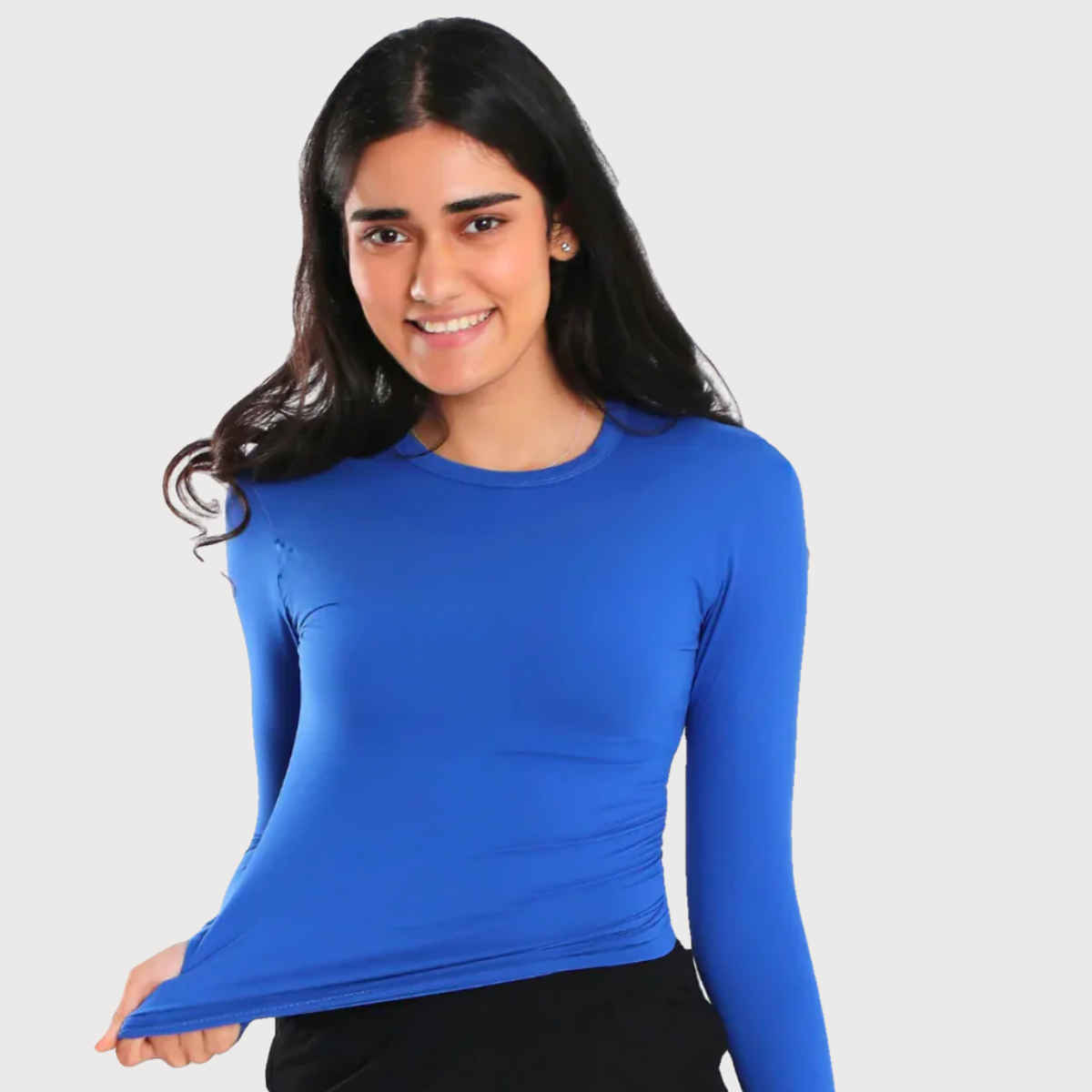 Terractive Women's Cuddle Tee | TA10016COS | Cobalt - S