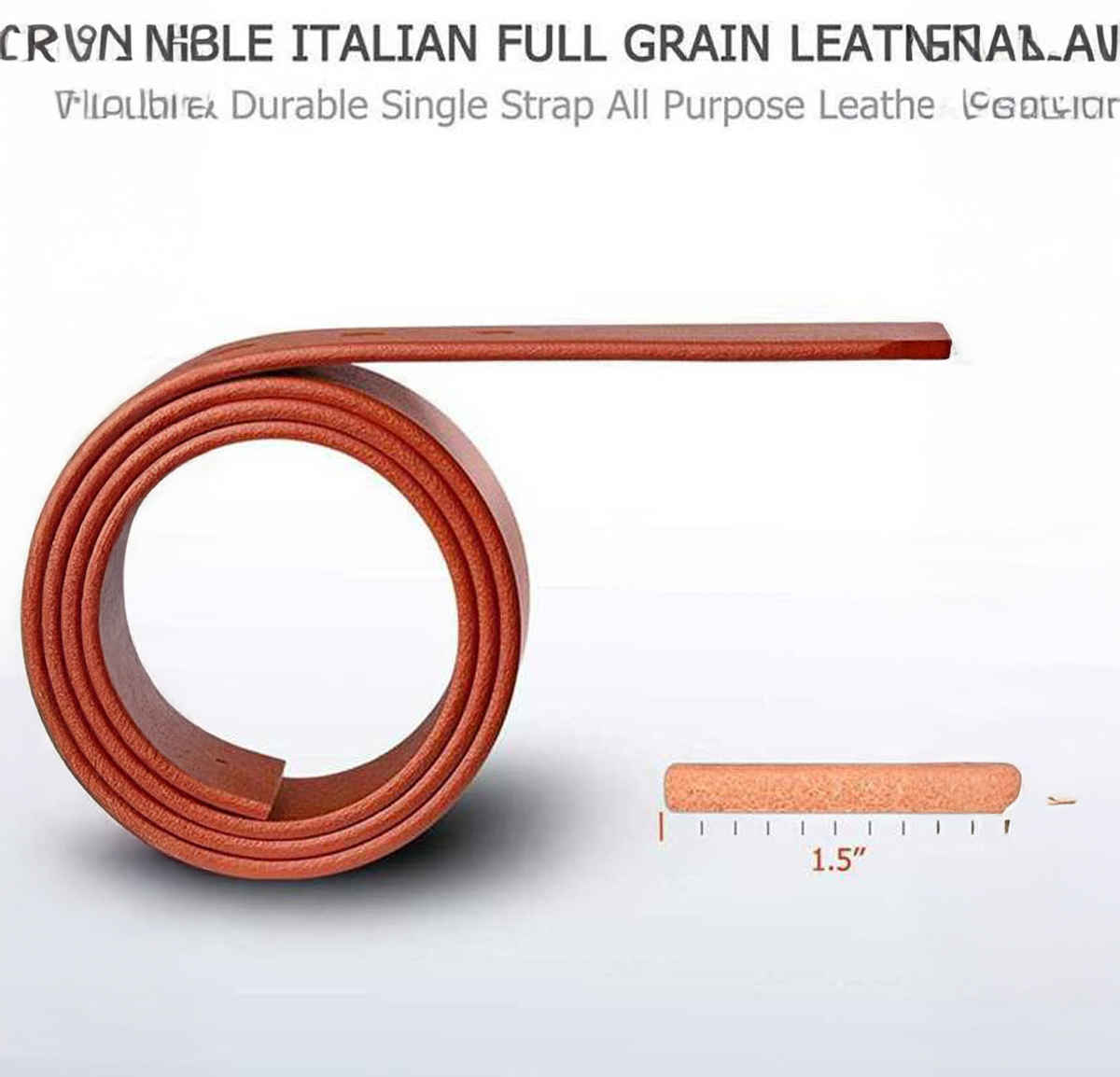 Kaezri Genuine Leather Tan Belt for Men | Kata tandd 42