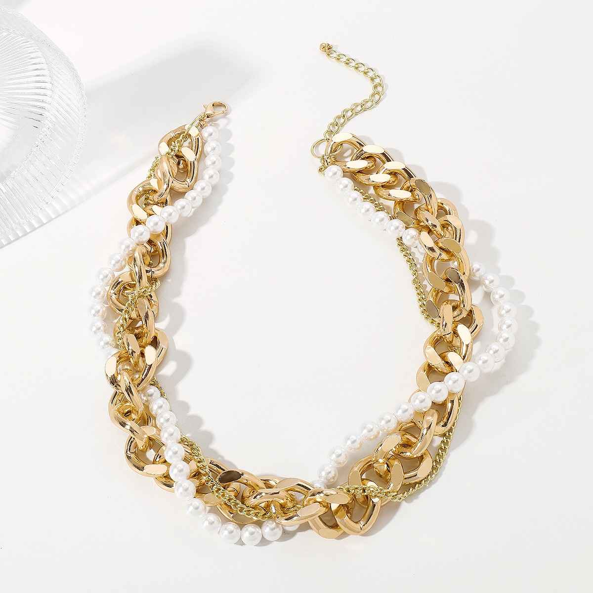 Just Lil Things Artificial Gold Necklace