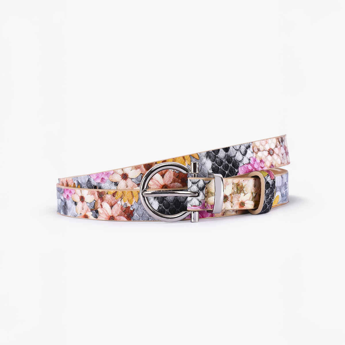 Buckleup Women's Belt | Model-Bublt2161 | Multicolour