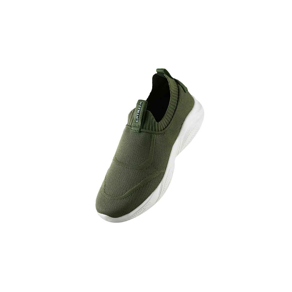 Neeman's Sole Max Slip-ons | Olive | Size- 9