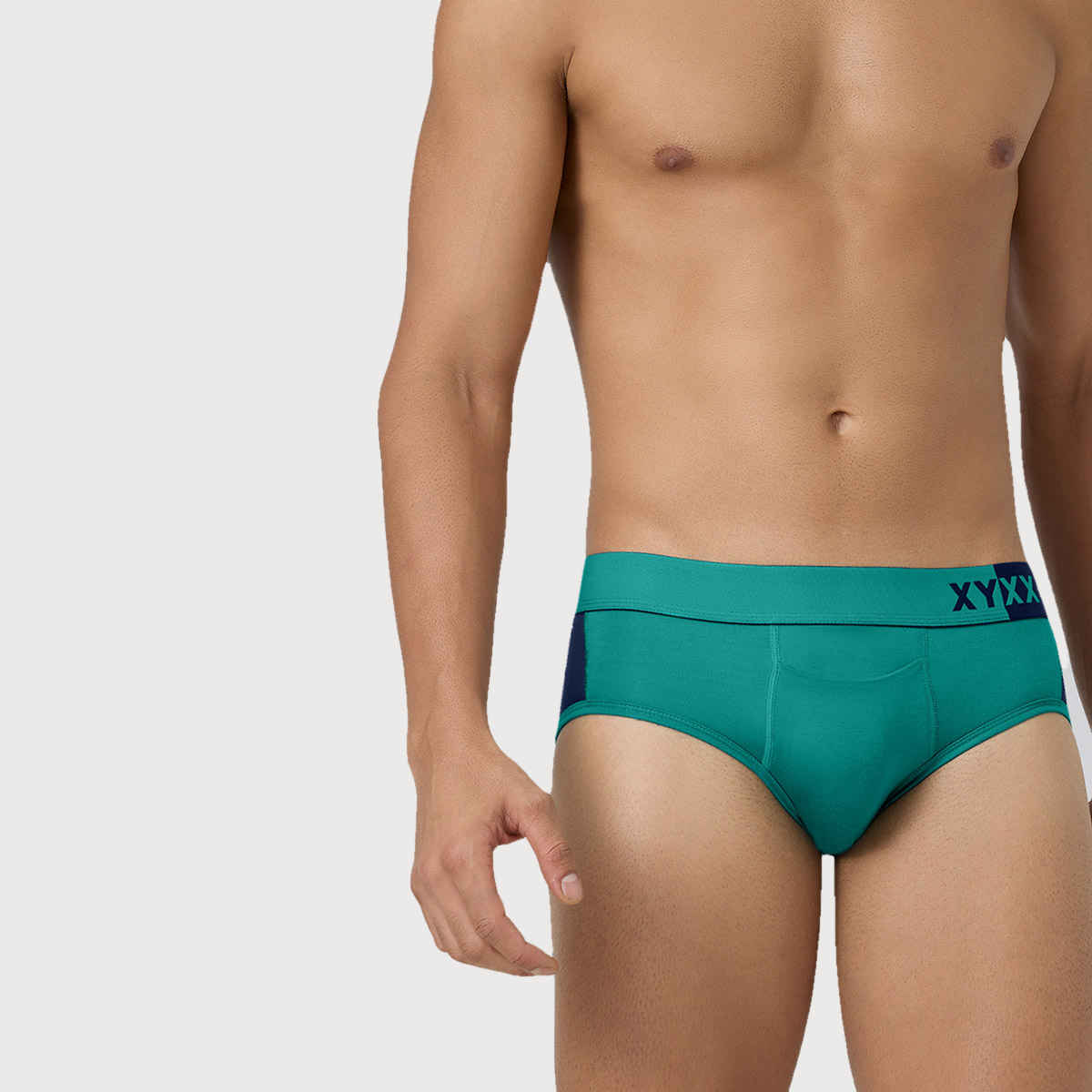 XYXX Dualist Modal Solid Briefs, Pack of 2 | Multicolored| M