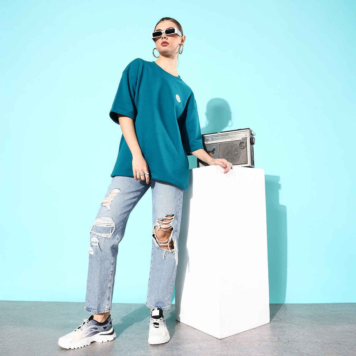 Difference Of Opinion Women's Sweatshirt | Dowswt031 | Ink - XL