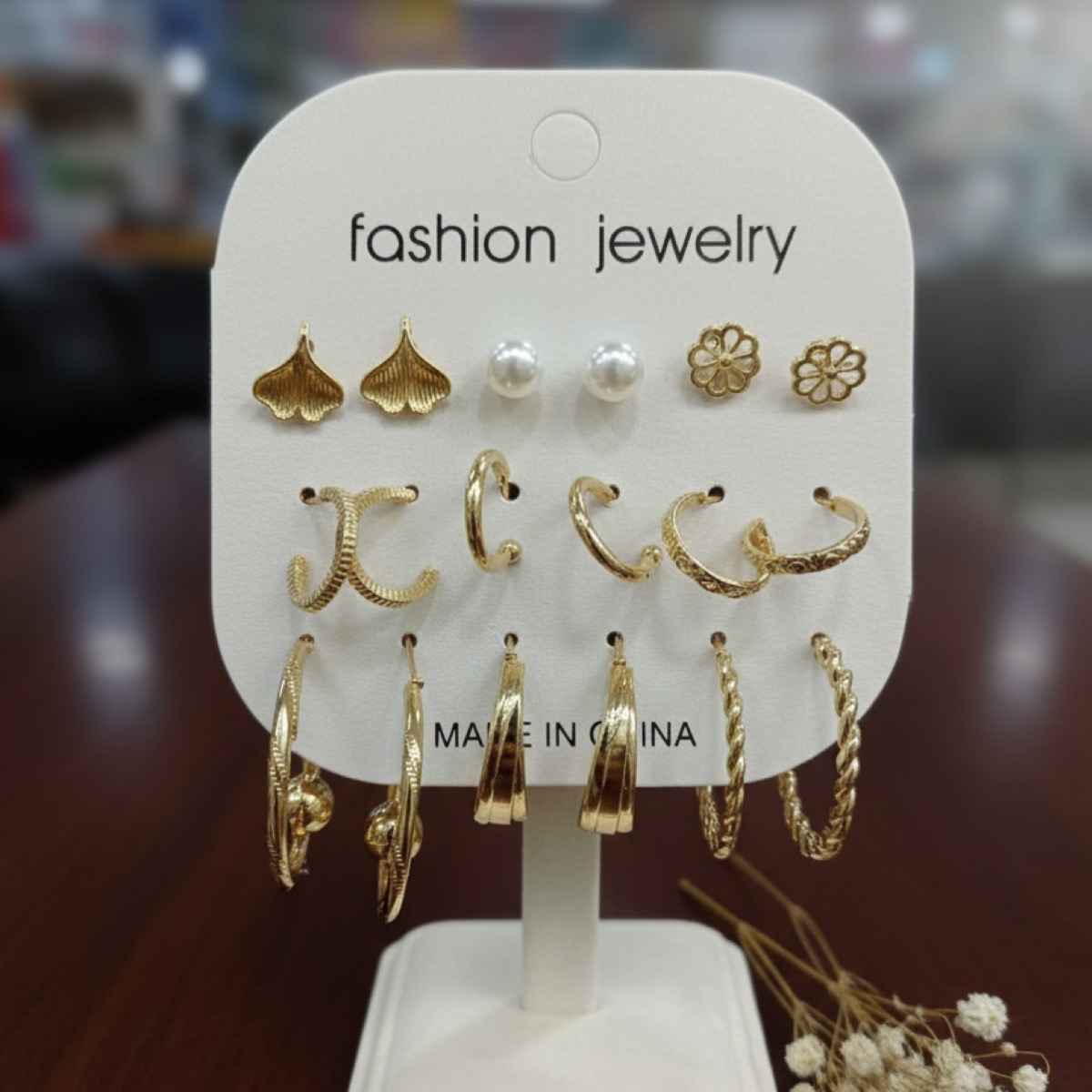 The Opal Factory Style 10 Gold Earrings-105