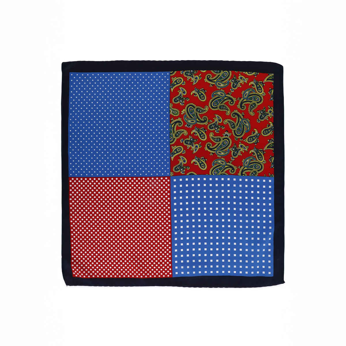Calvadoss Premium Printed Pocket Square | Calps059 | Multicolour