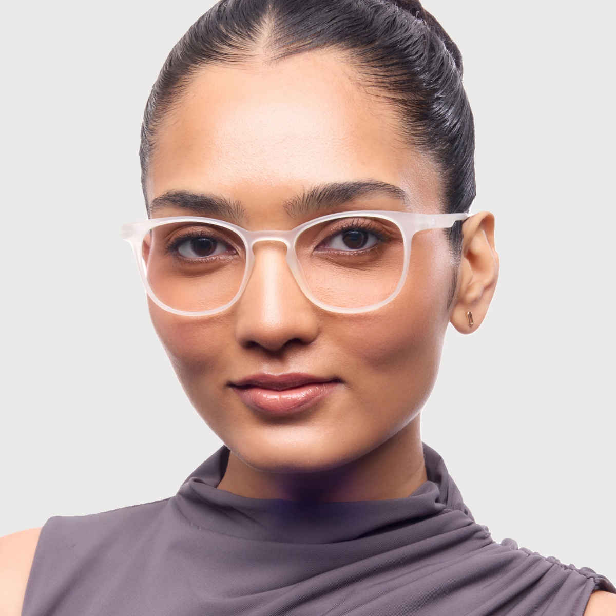 Lenskart Hustlr Unisex Solid Protective Eyewear | Clear