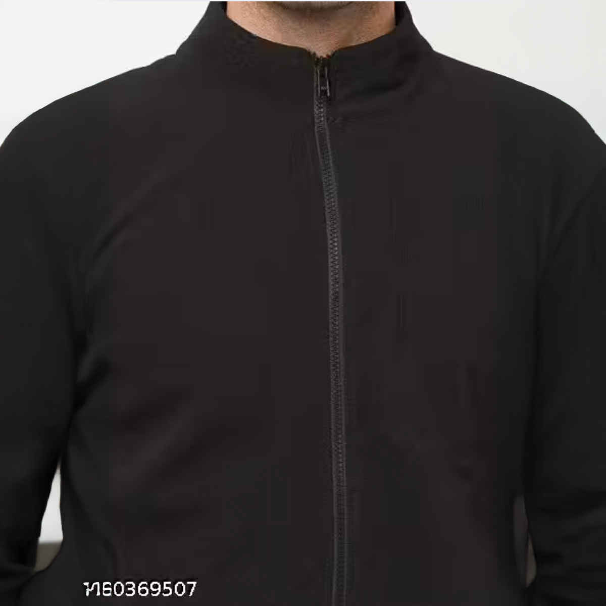 Outlaws Men's Cotton Rich Premium Sweat Jacket | Black - 2XL