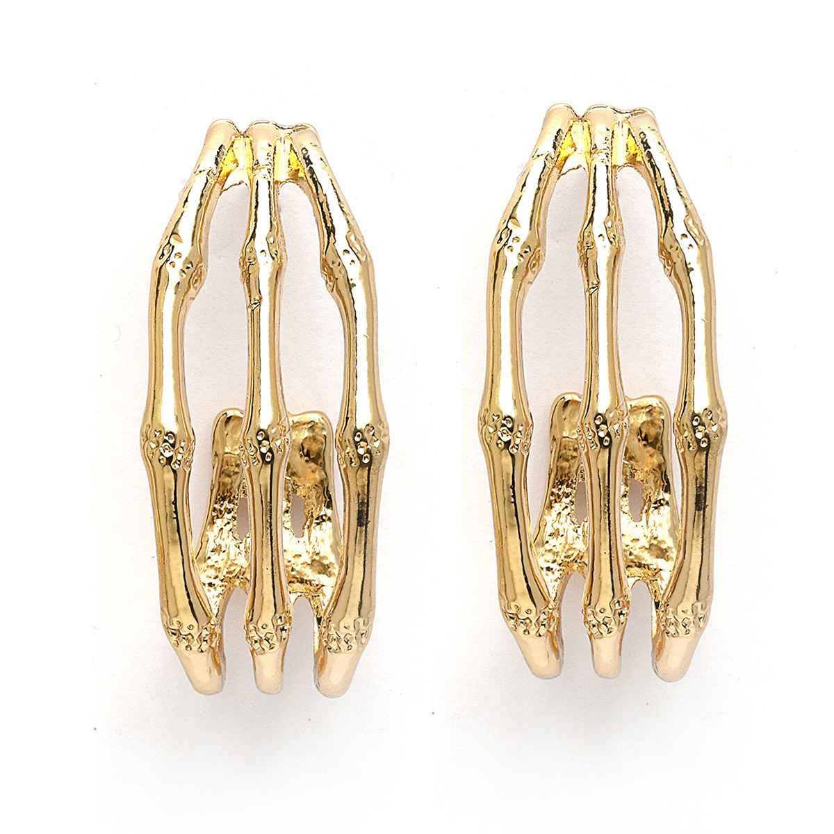 Karatcart Women's Hoop Earrings Gold One Size | 33038813