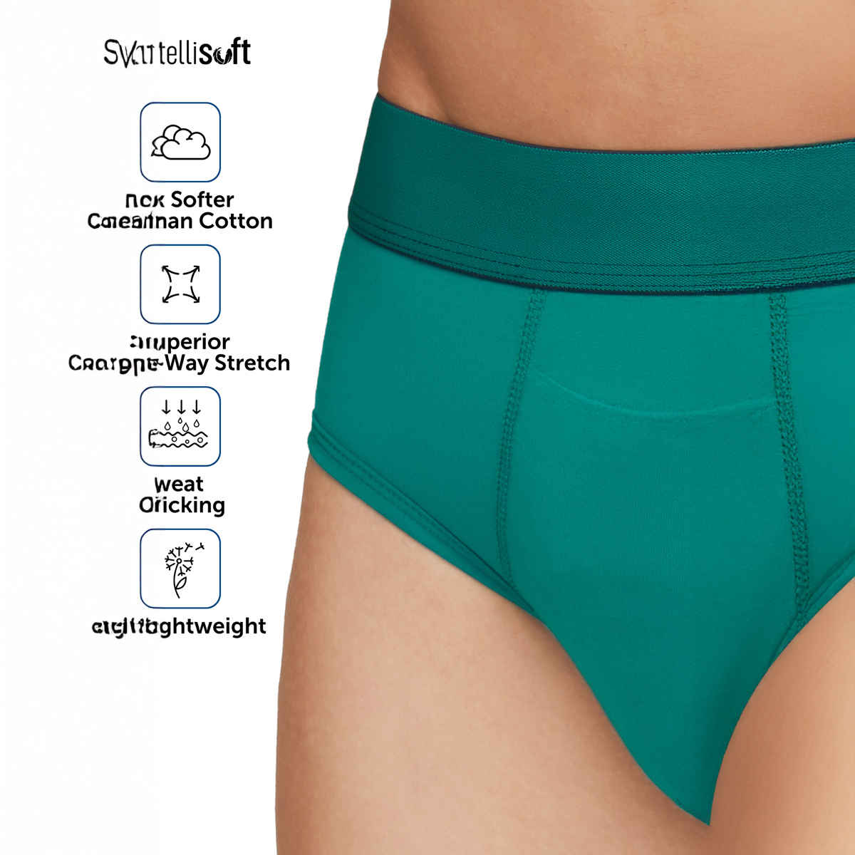XYXX Dualist Modal Solid Briefs, Pack of 2 | Multicolored| L