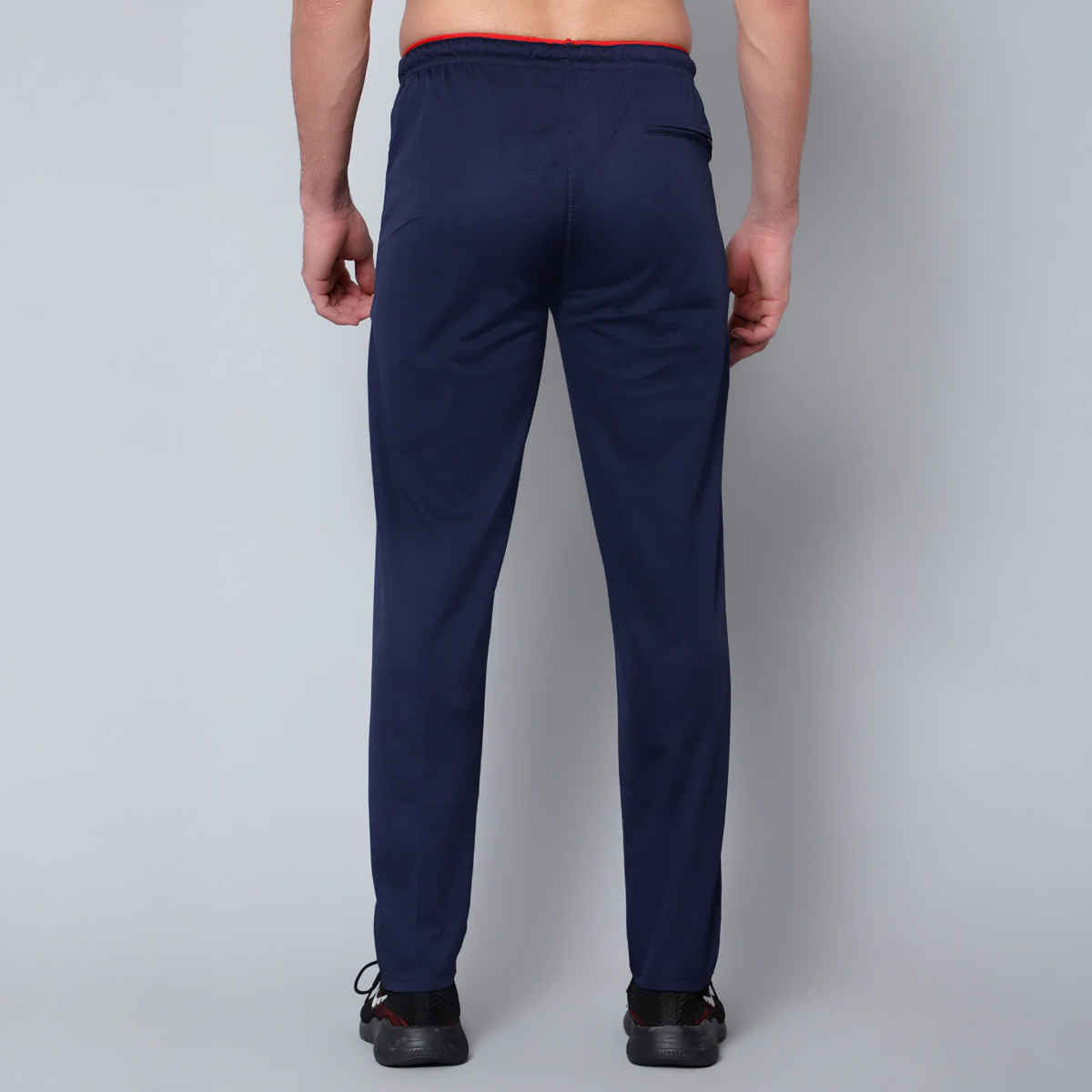 Shiv Naresh Men's Trackpant | 594 - Navy-Red | XL