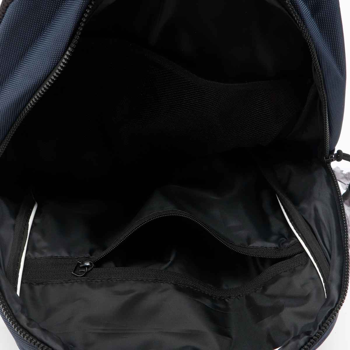 Police Unisex Nylon 15 L Top Handle Laptop Backpack | Tan and Navy Blue - 15.6 Inches