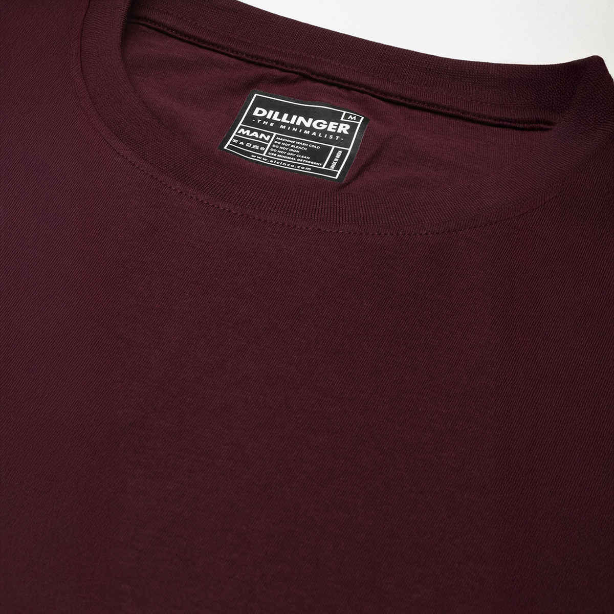 Dillinger Men's Oversized T-shirts | DLMOV125WINE | Wine - S