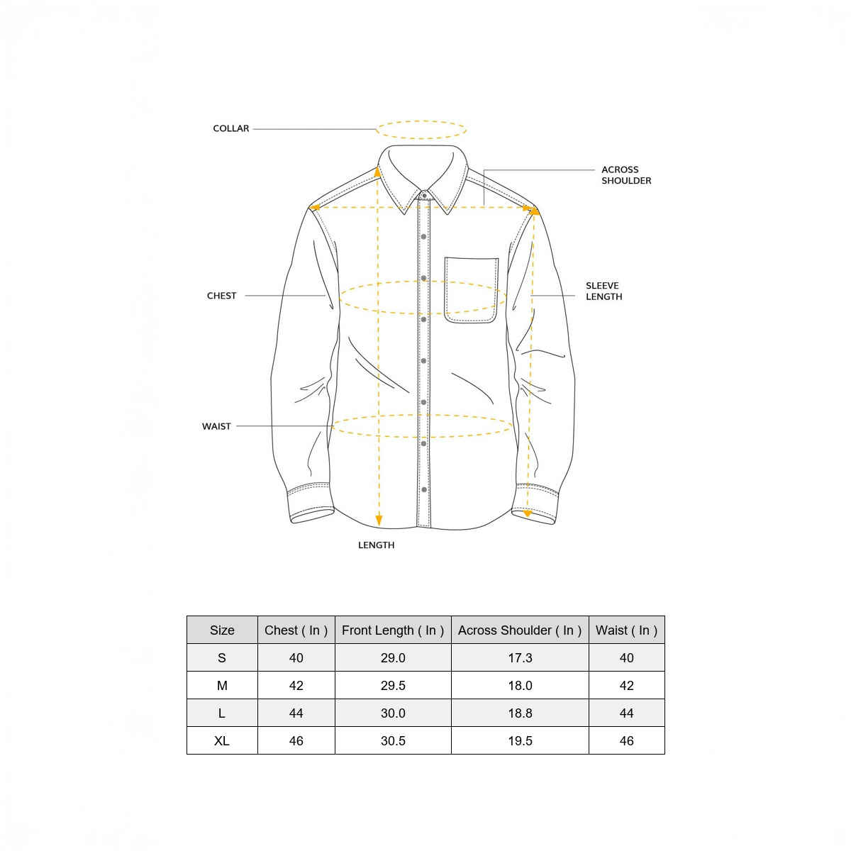 Highlander Men's Slim Fit Solid Casual Shirt | White - M