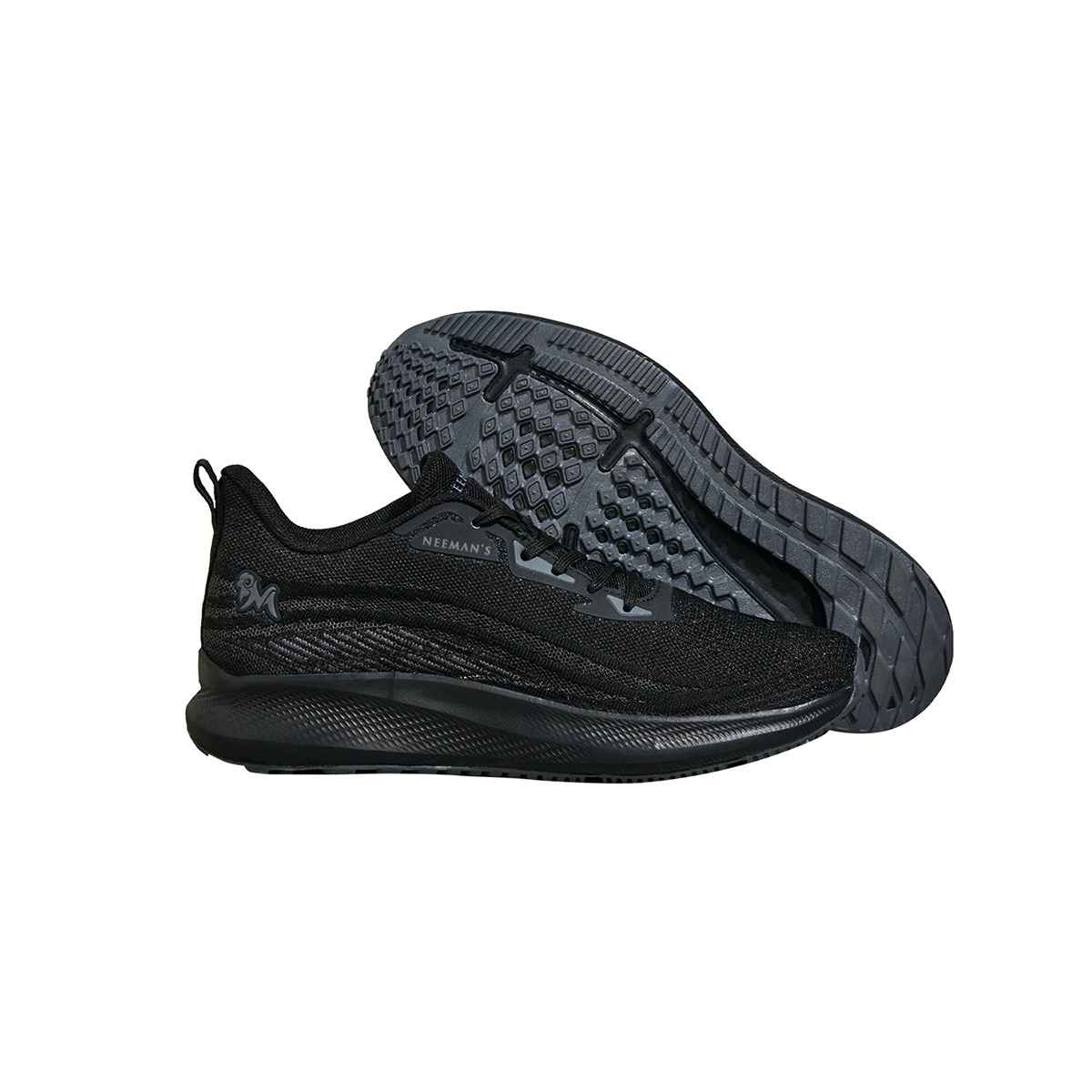 Neeman's Dashing Walkers Men's Polyester Sport Shoes - UK 9 | Lightweight and Flexible