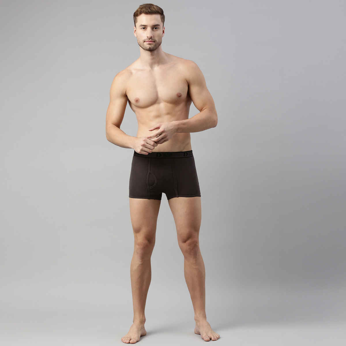 Dixcy Scott Originals Men'S Trunk Snug Fit Solid Innerwear (Multicolor-Pack Of 3)