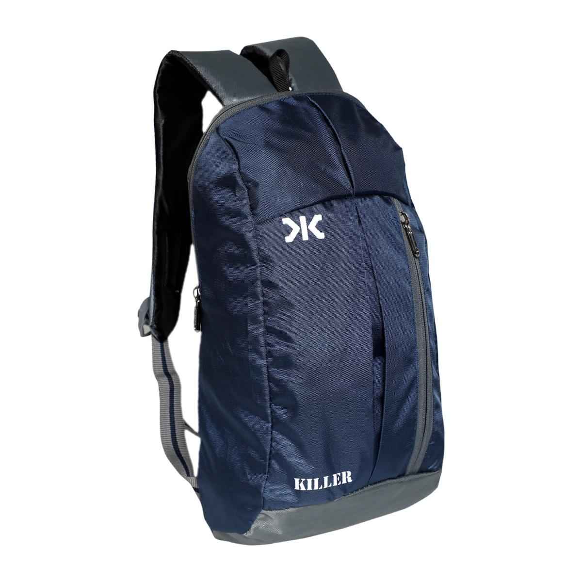 Killer Unisex Solid Polyester 12 L Mini Backpack | Blue