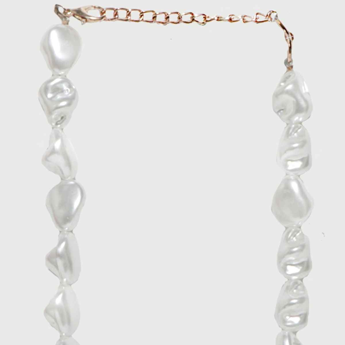 Toniq Irregular Baroque Choker Necklace