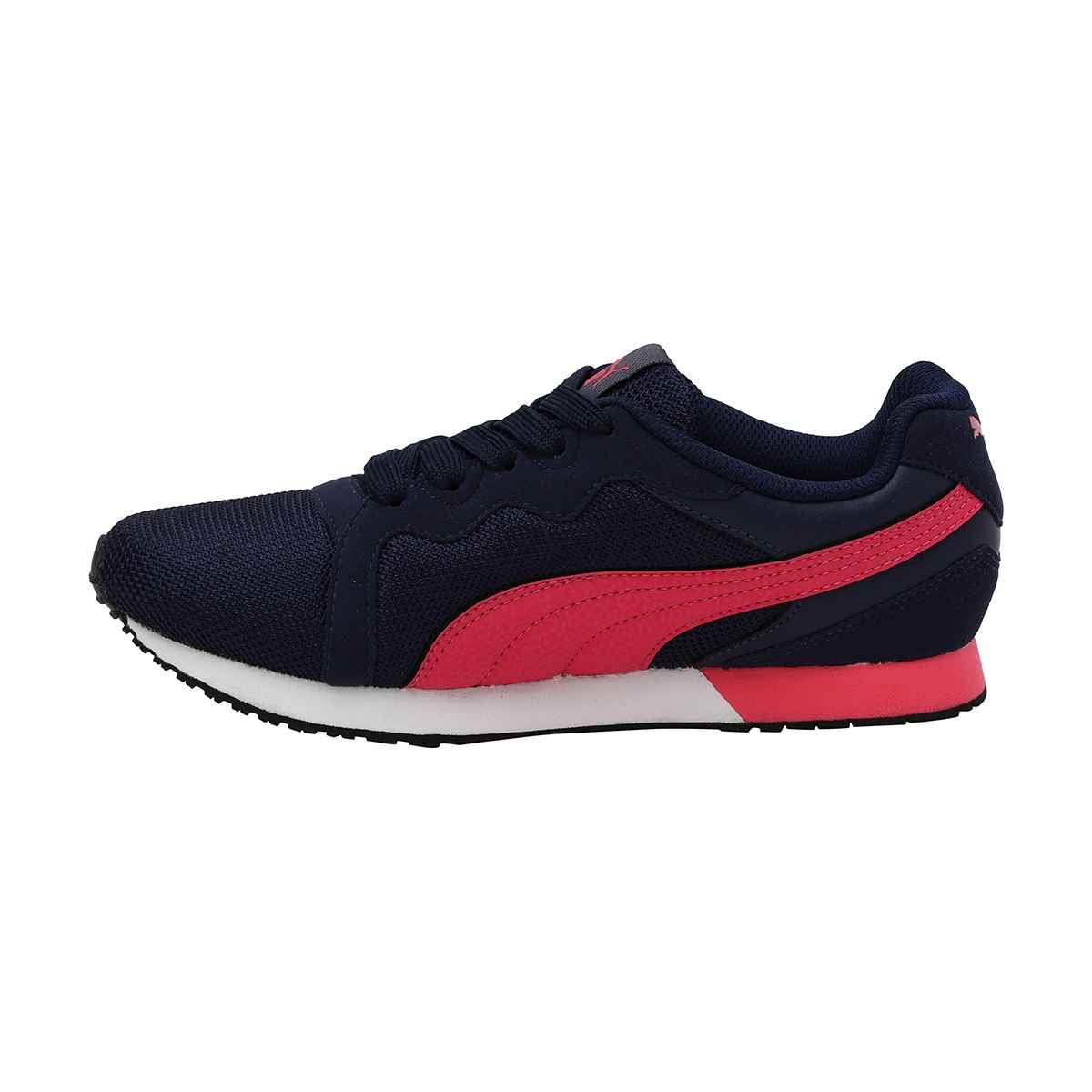 Puma Women's Pacer Sneaker Shoes Peacoat-Azalea Uk/Ind - 4