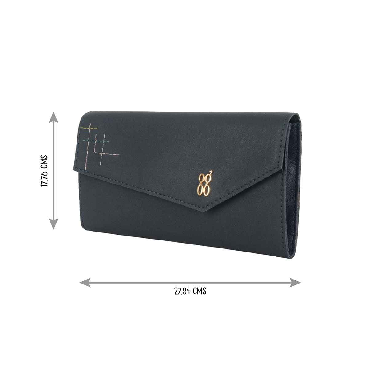 Baggit Women Ombryi Harmonium Wallets | Navy Blue