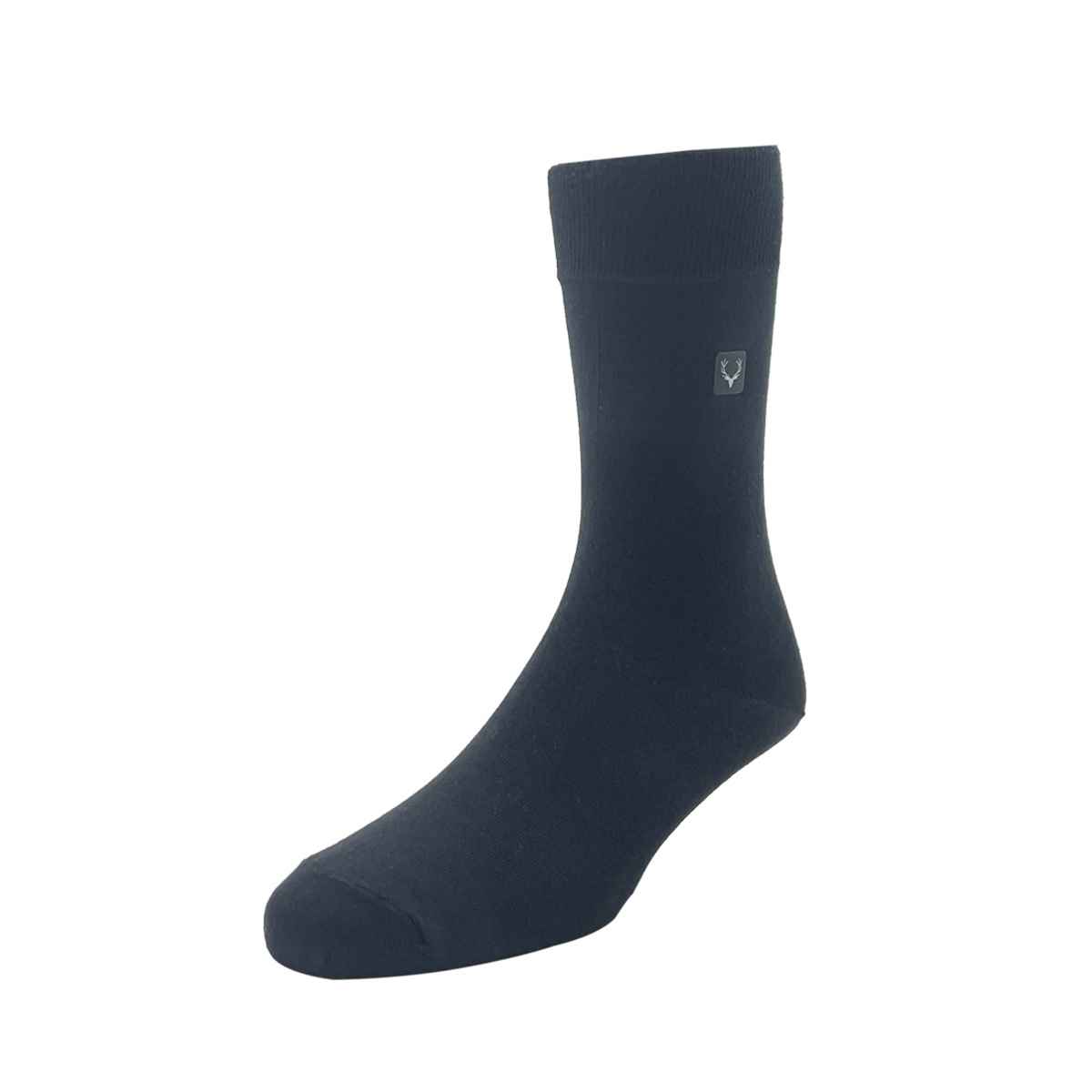 Allen Solly Men's Cotton Full Length Plain Socks - Black