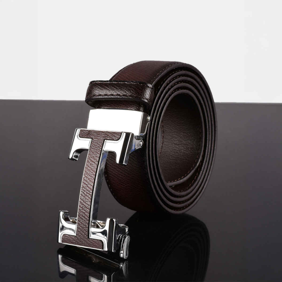 Buckleup Men's Belt | Model-Bublt2810 | Brown - 34