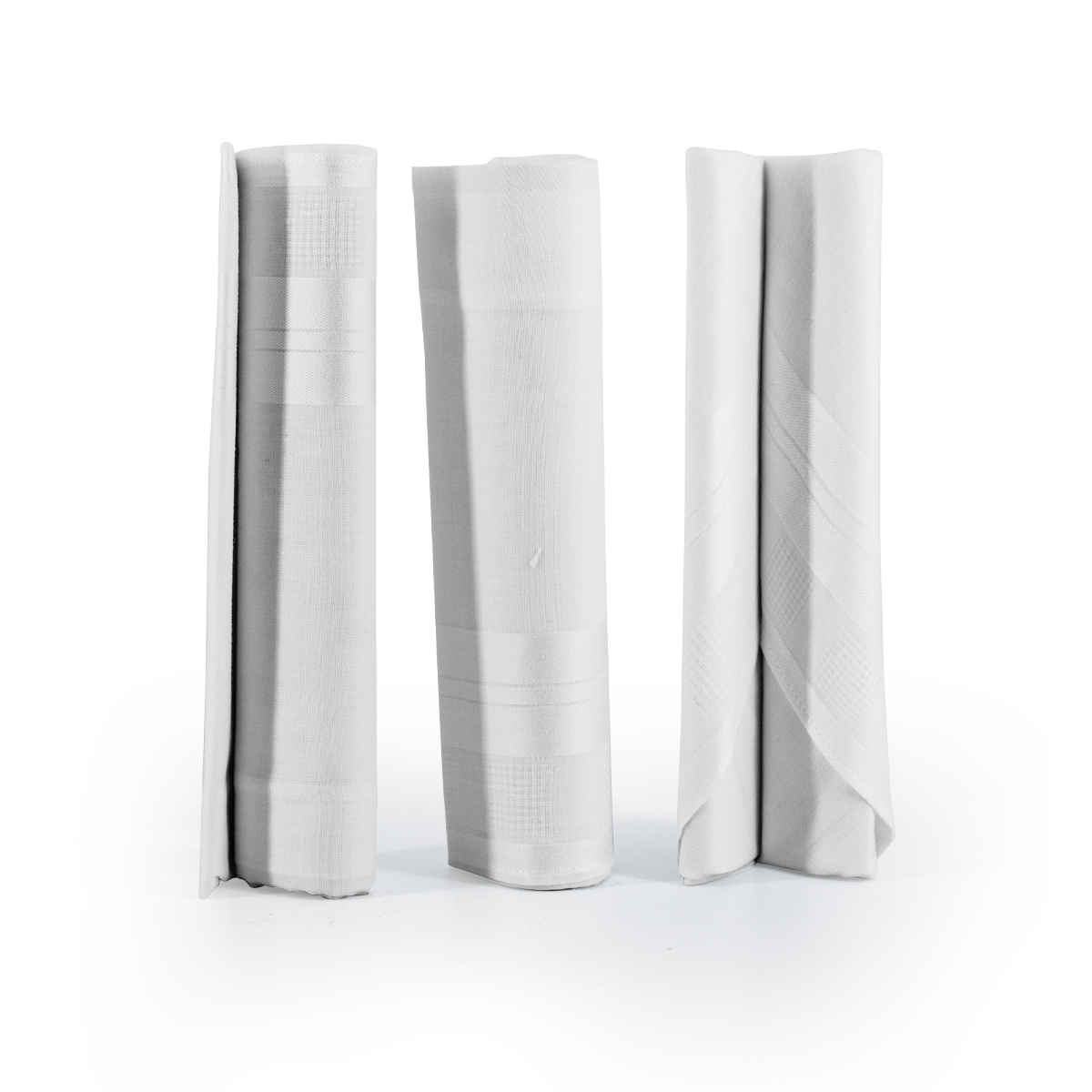 Jockey Men's Solid Cotton Handkerchief | White - Free Size