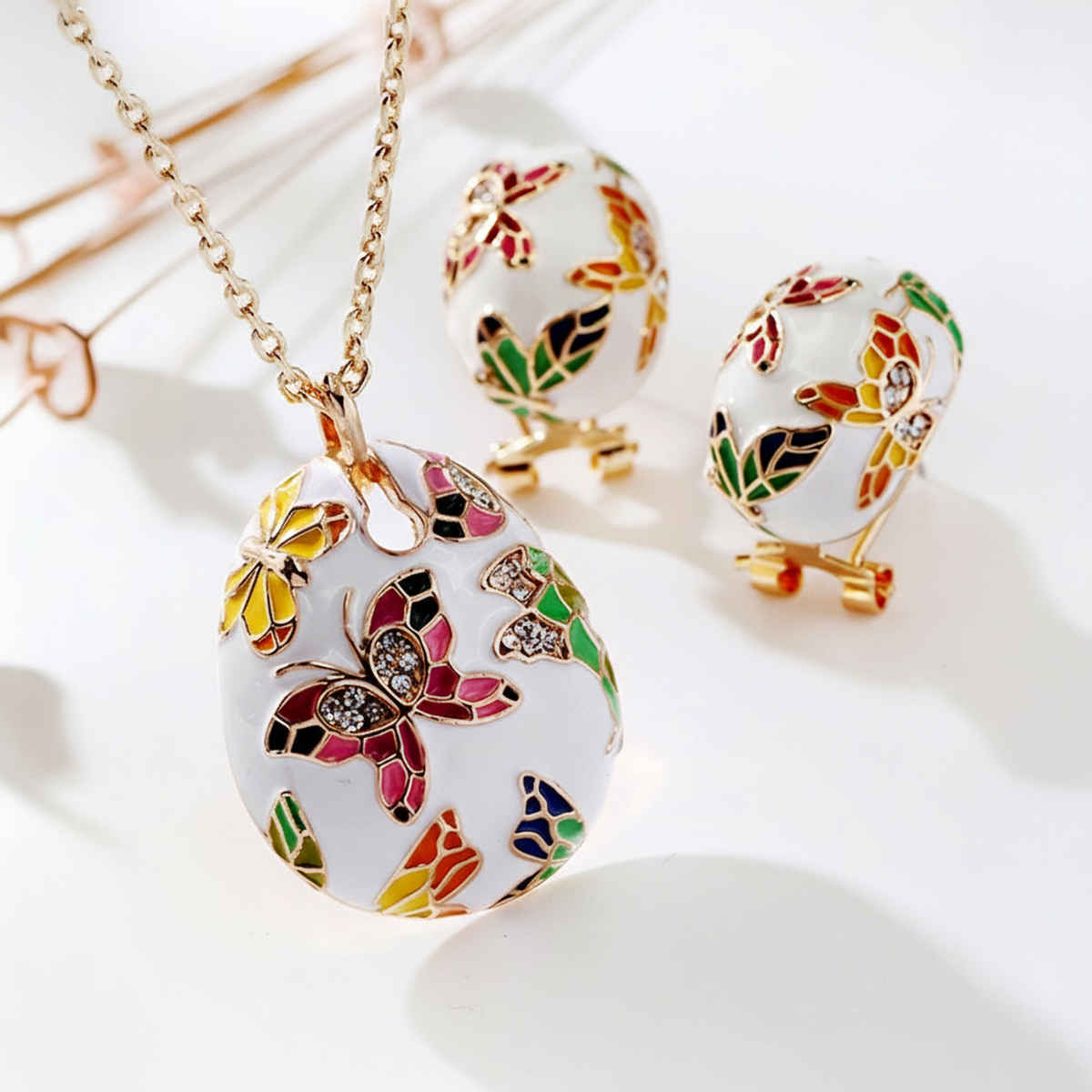 Youbella Stylish Party Wear Jewellery Set For Women (Multi-Color)(Ybpd - 71288)