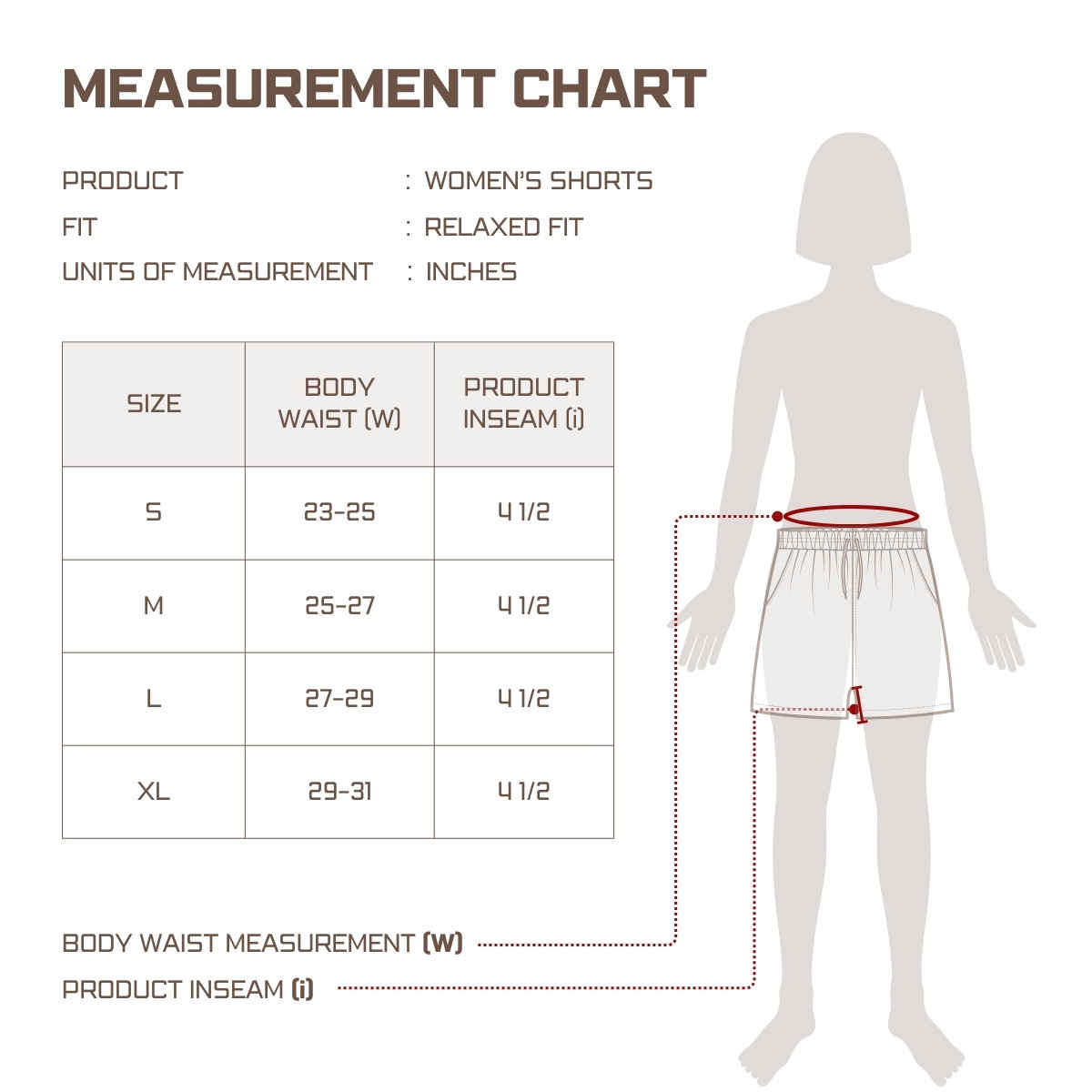 EQL Women's Pure Cotton Shorts | Coral - L