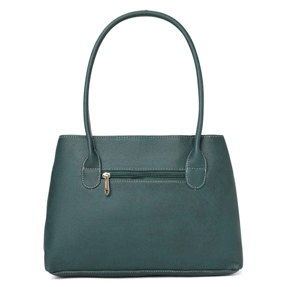 Fostelo Women's Vegan Leather Feathers Handbags Shoulder Hobo Bag Ladies Purse | Green | Medium