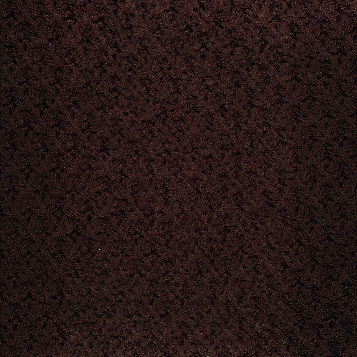 Fabseasons Men's Acrylic Muffler | Dark Brown - Free Size