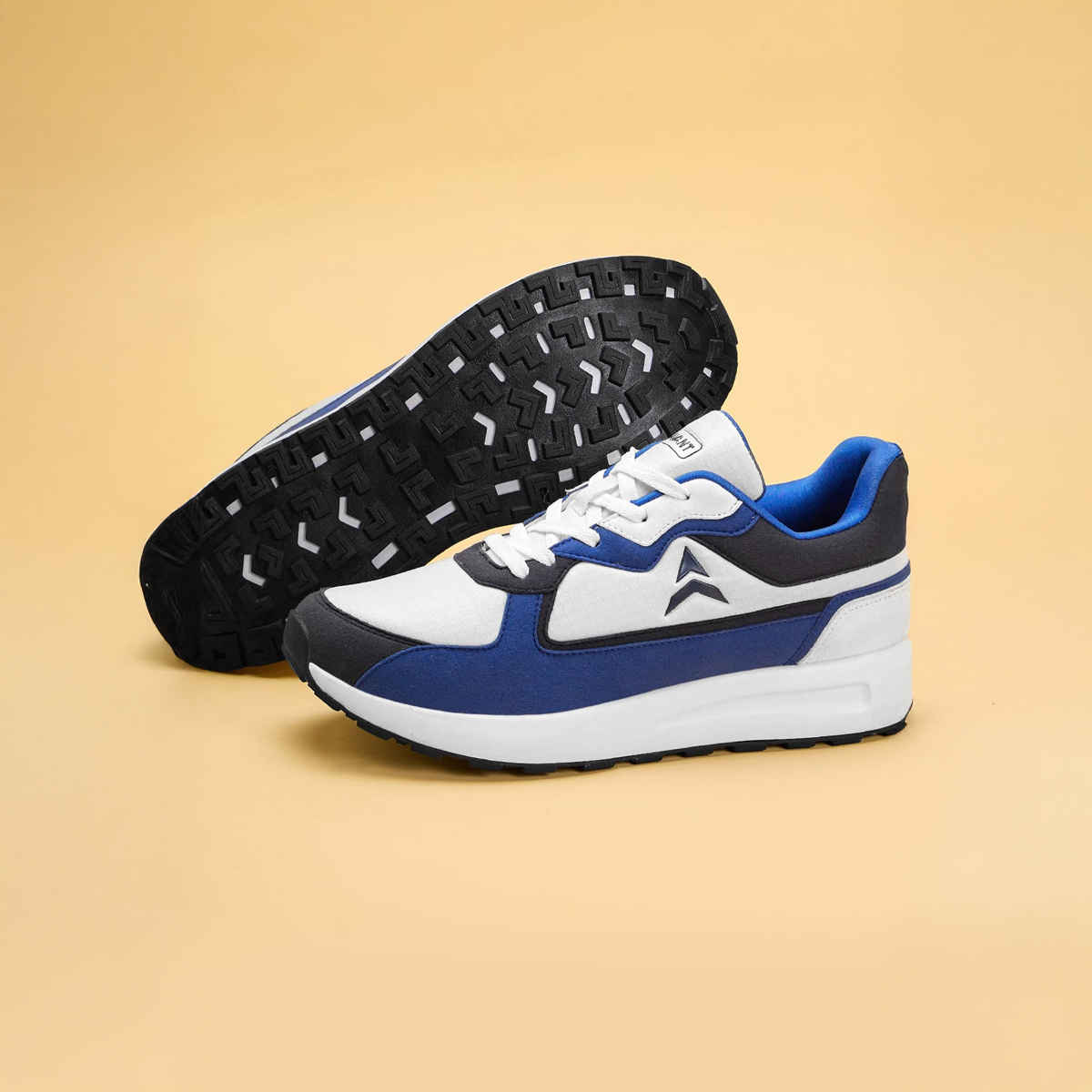 Avant Men's Waffle Max Sneaker Shoes-Blue/White UK9