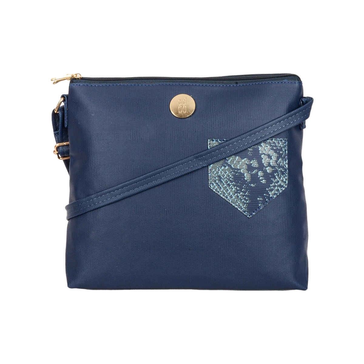 Baggit Women M1 Blue Satchel Bags