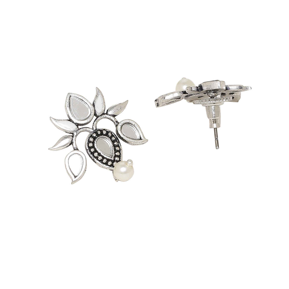 Voylla Amaira Mirror Details Necklace Set