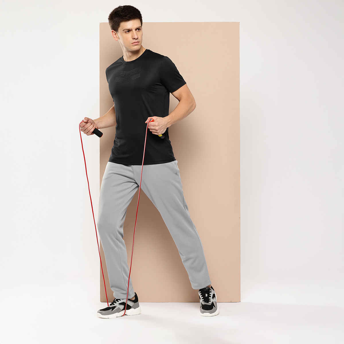 Alcis Men's Track Pant | Light Grey - M