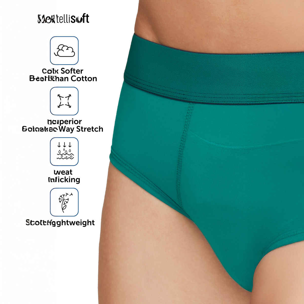 XYXX Dualist Modal Solid Briefs, Pack of 2 | Multicolored| S