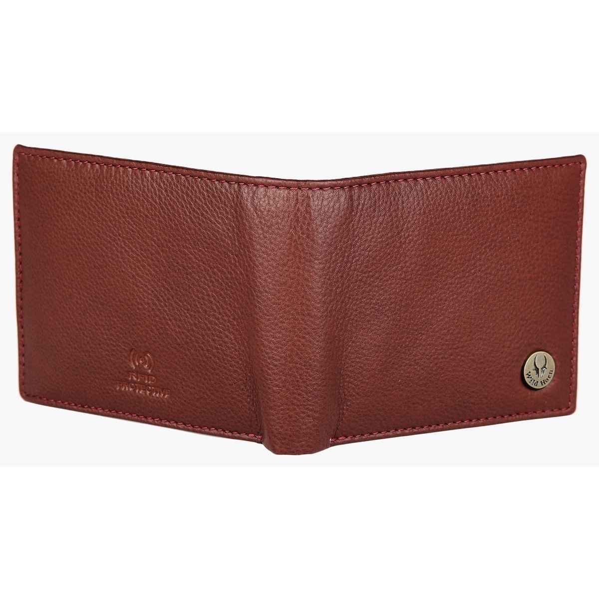 Wildhorn Men's Leather Wallet | Maroon