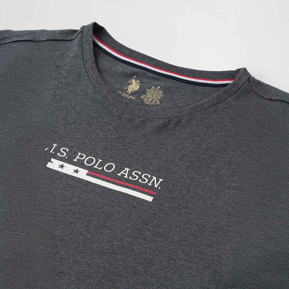 U.S. Polo Assn. | T-Shirts | XL | Pack of 1 | Grey