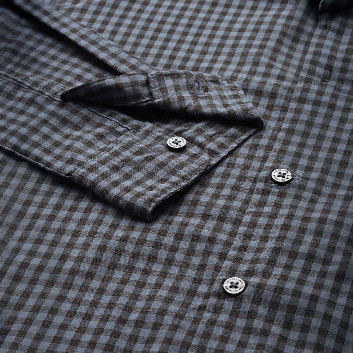 The Bear House Men Slim Fit Checked Button-Down Casual Shirt - Garo | Teal | XXL