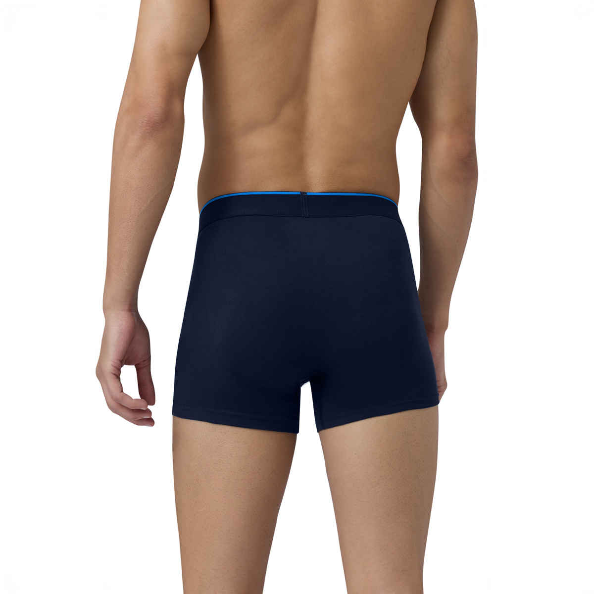 XYXX Men's Traq Cotton Solid Trunks, Midnight Blue| M